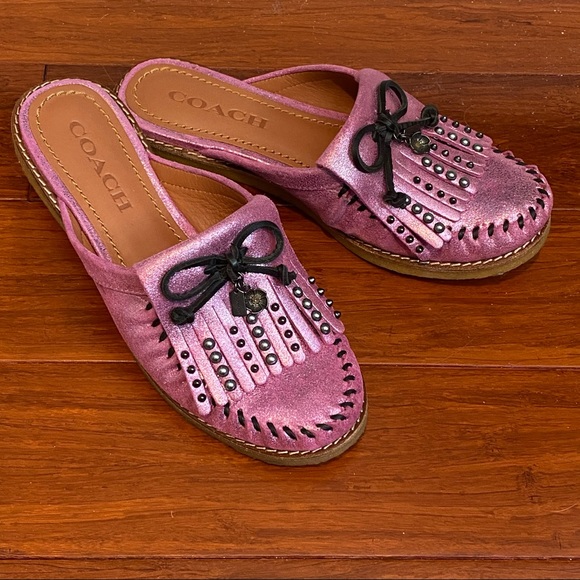 Coach Shoes - Coach Roccasin Slip on Mule